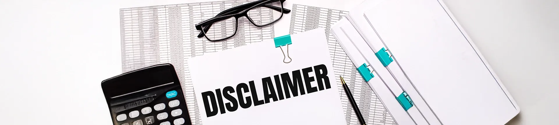 Disclaimer